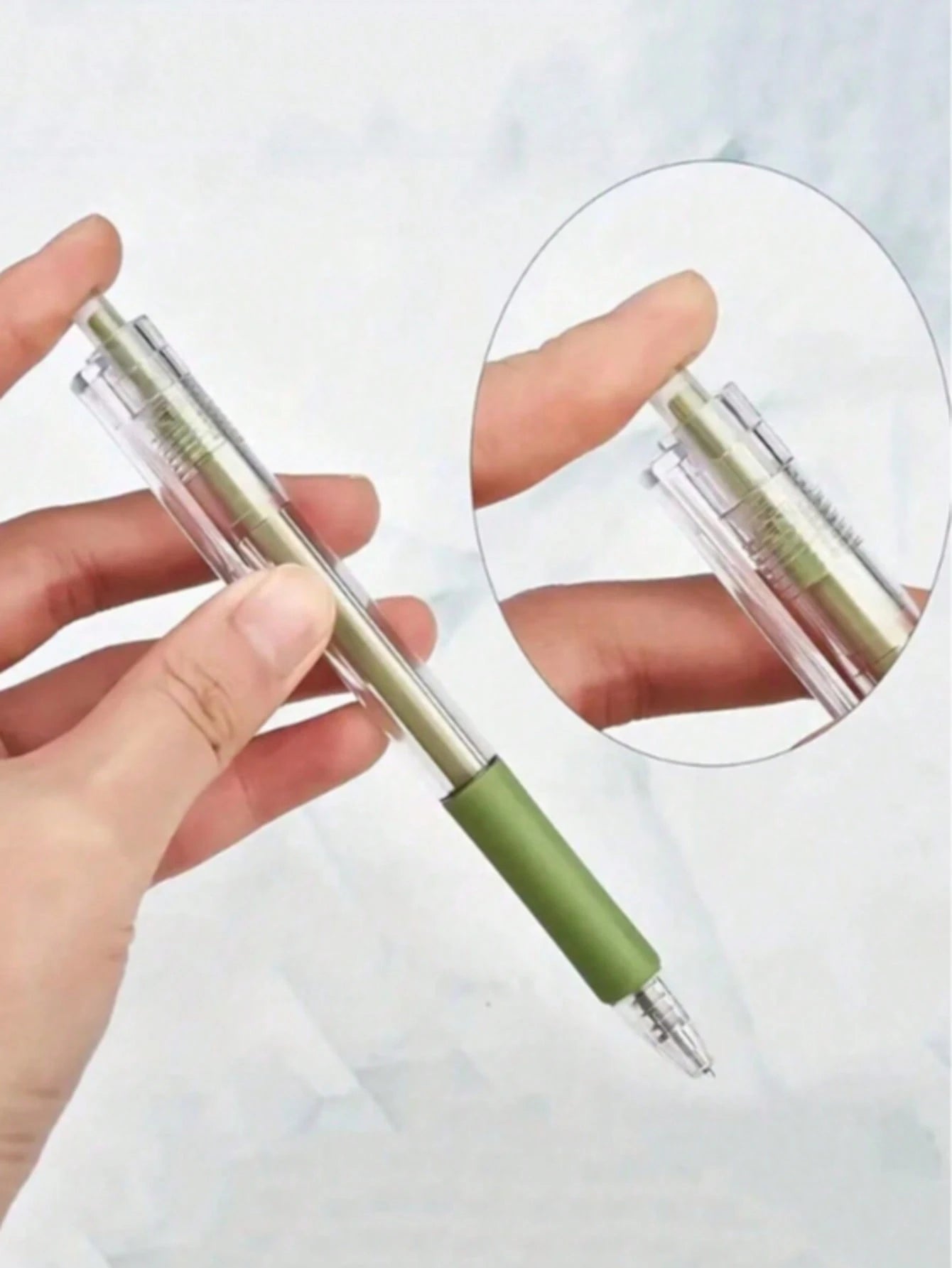 Retractable Utility Knife Pen - Heavy Duty Metal Head Craft Cutting Tool With Non-Slip Silicone Grip, Morandi Color Series - Button-Type Blade, Morandi Color Push-Type Precision Retractable Paper Knif