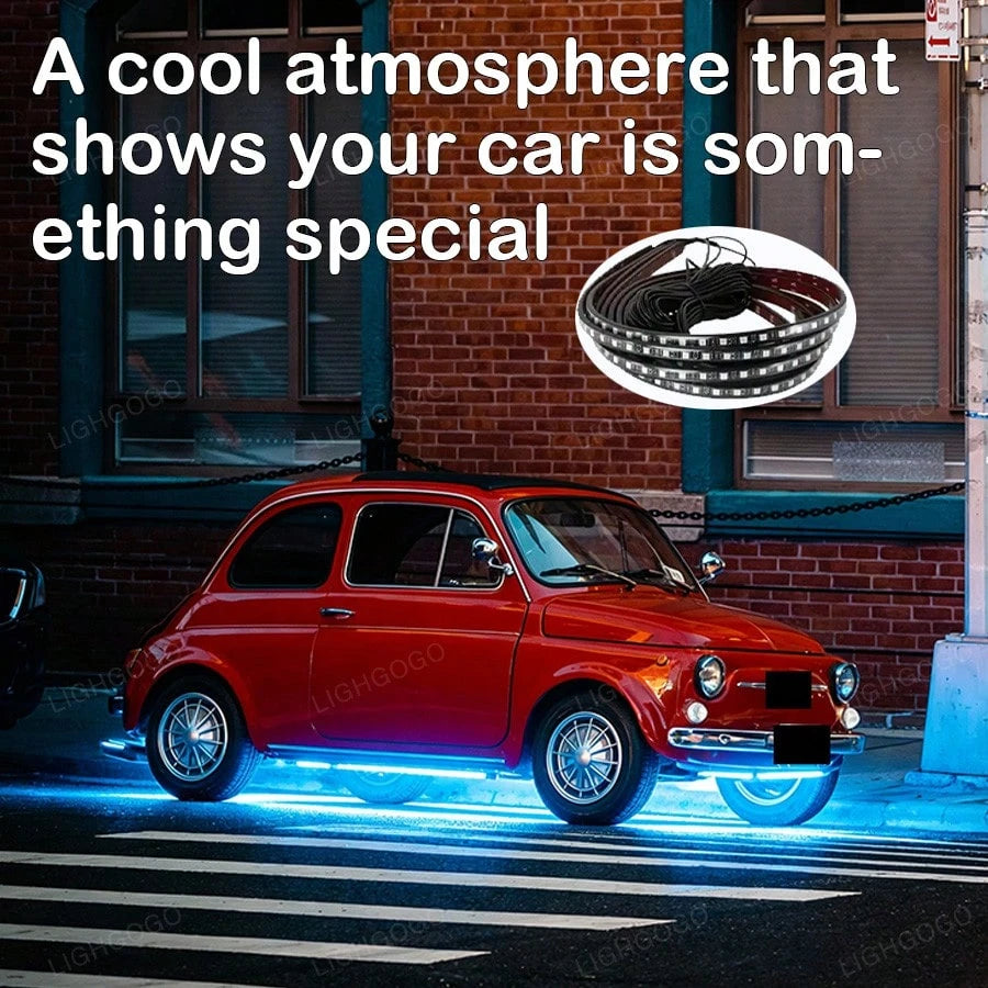 RGB Automotive Chassis Lighting Kit, Suitable For SUV And Truck Chassis, 12V
