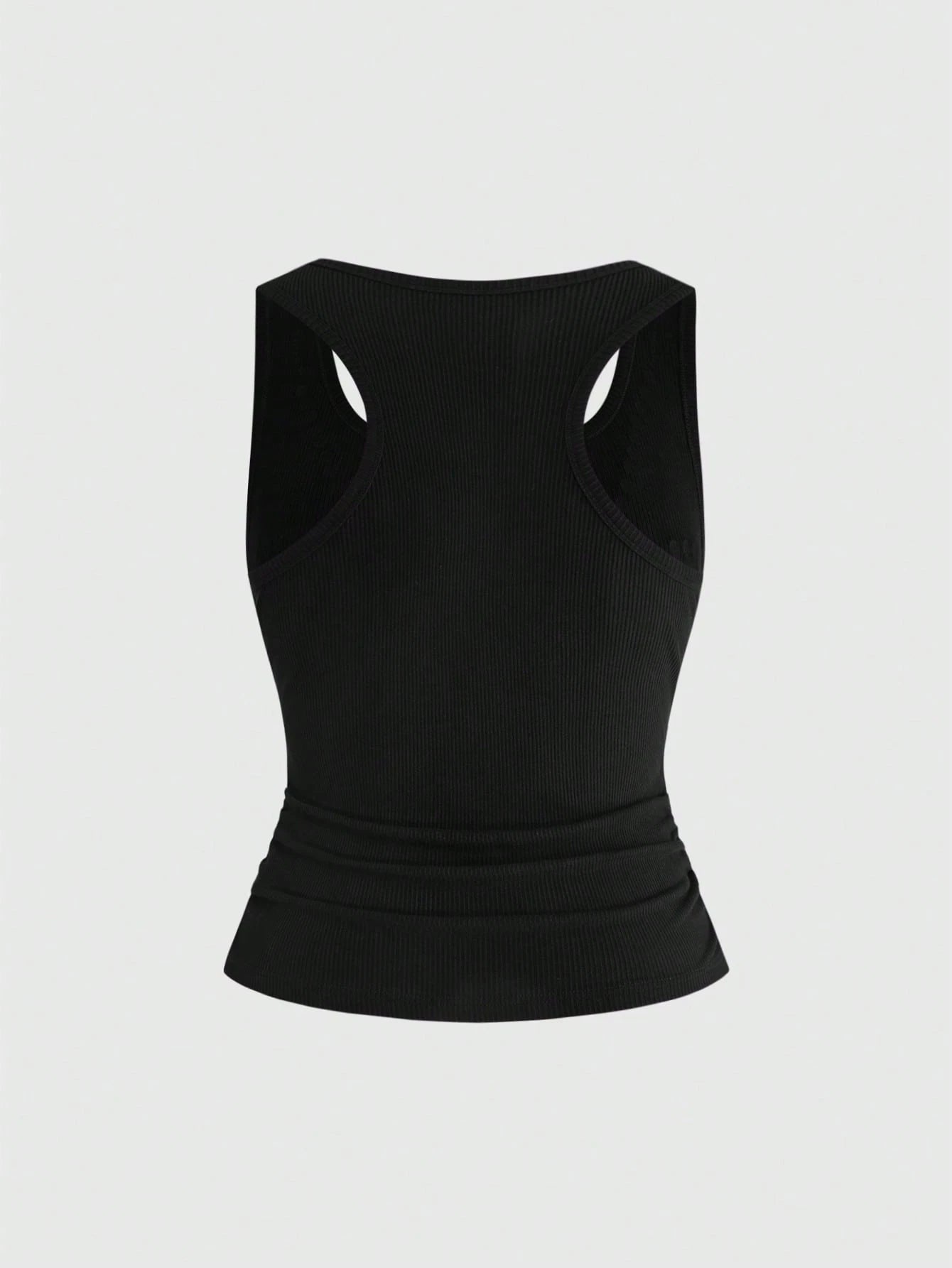 ROMWE Grunge Punk Plus Size Women's Y2K Punk Exaggerated Spider Rivet Halter Tank Top