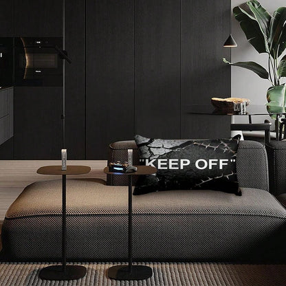 Room Decor Keep Off Pillow Set Of 2 Breathable Pillow Cover Square Cushion Case For Home Sofa Couch Decoration 18*18 Inch Diablo Style-2