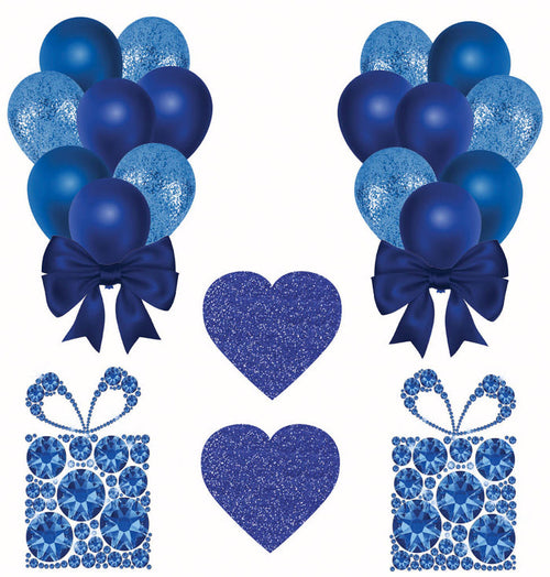 Royal Balloons 3 Half Sheet  (Must Purchase 2 Half sheets - You Can Mix & Match)3