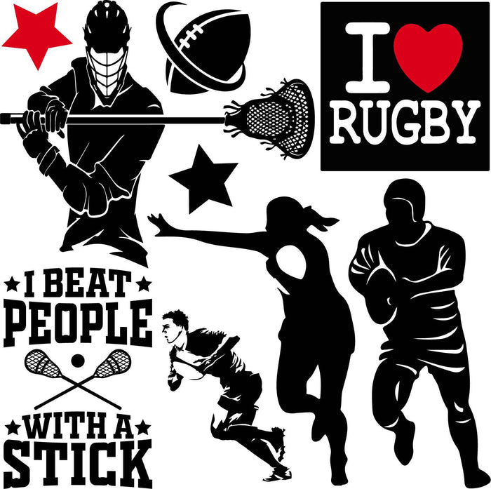 Rugby and Lacrosse Half Sheet