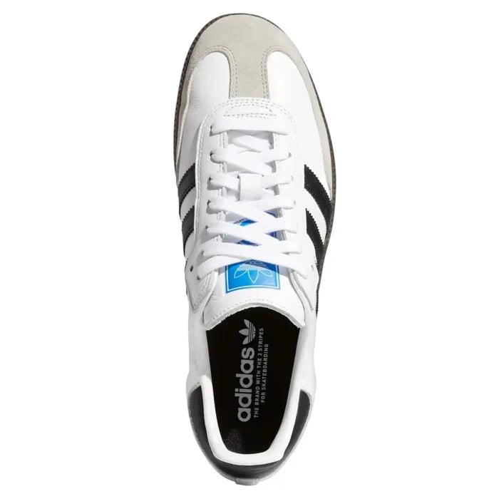 Adidas Samba Adv white black gum
