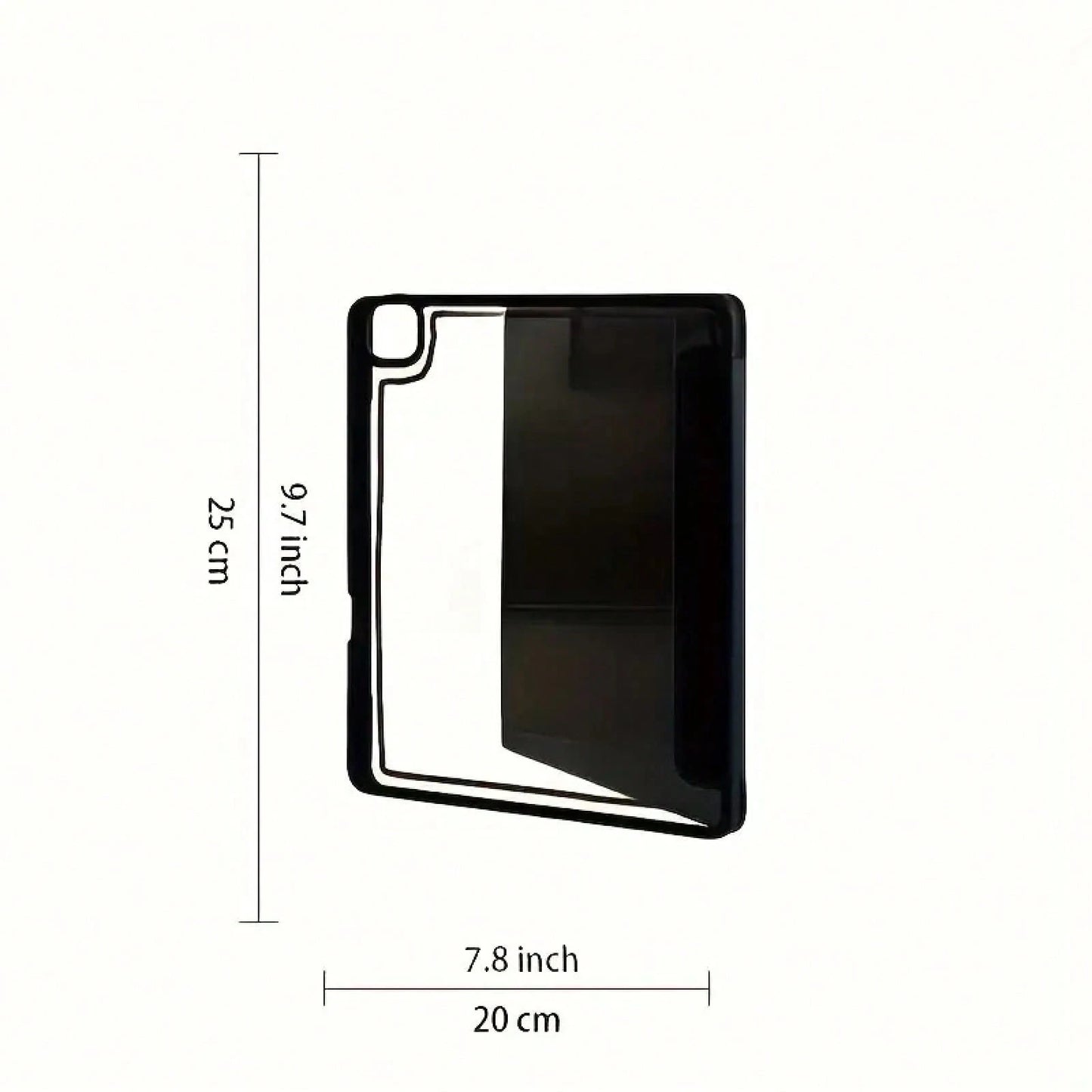 SANRIO 1pc Shockproof Tablet Cover With Pen Slot & Kickstand Desig Cute Pink Line Drawing Hello Kitty Print Unisex Transparent Hard Protective Shell Fit 11 2025/2025/10.9/Air4/5/6/10.2/Pro 11/10th Gen