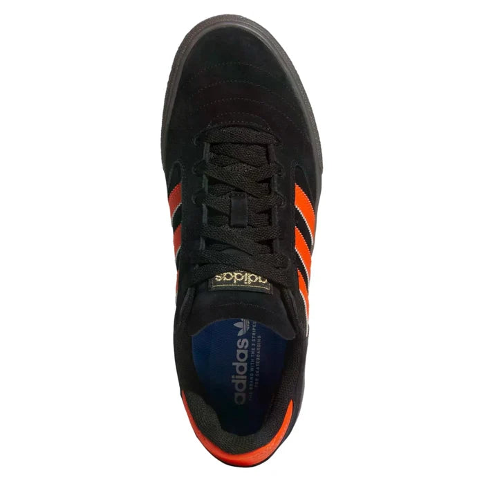 Adidas Busenitz vulc II shoes black orange gum