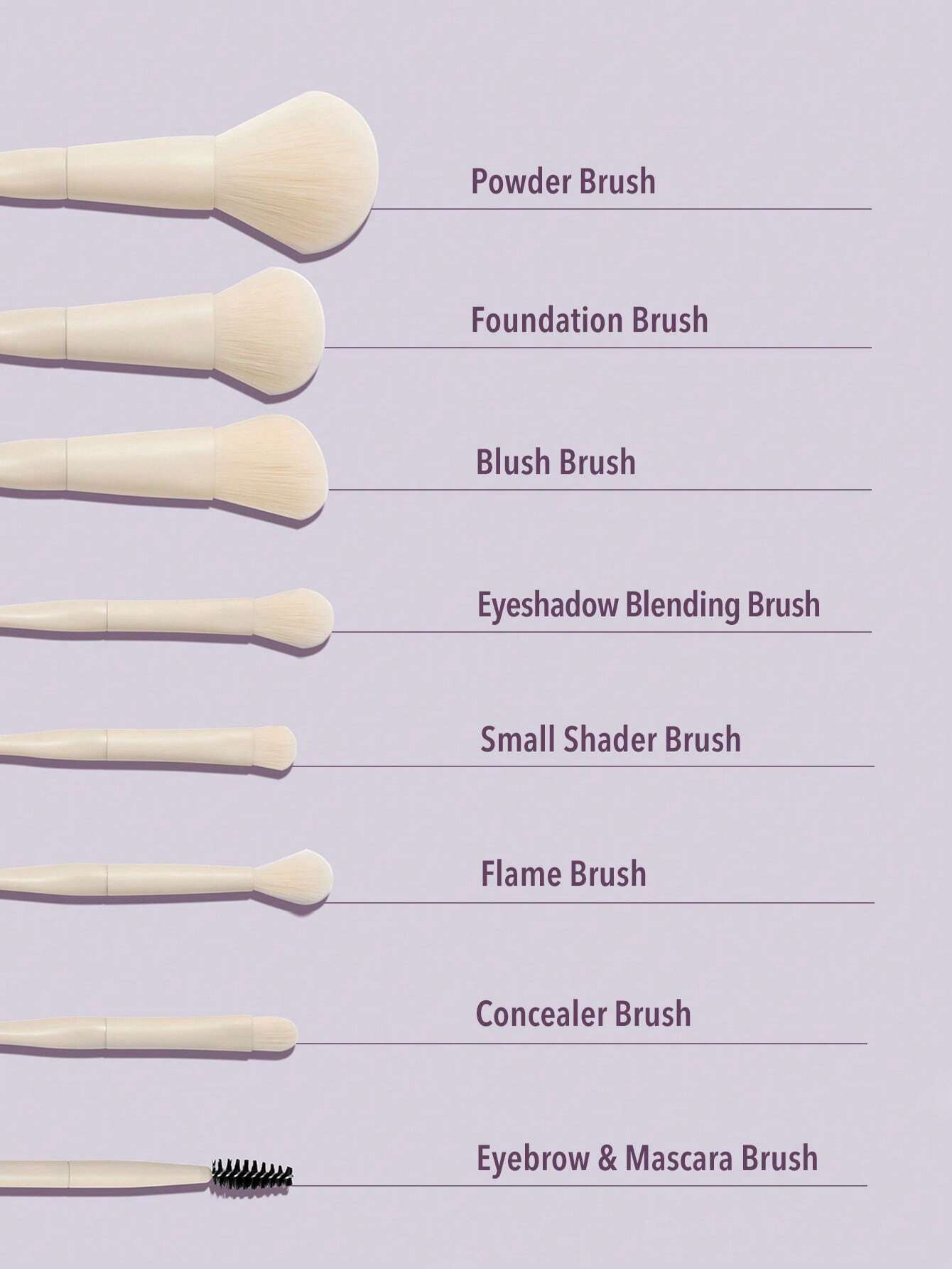 SHEGLAM Pro Core Brush Kit Brand Beauty Cosmetic Makeup For Women And Girls