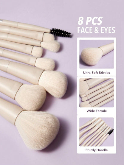 SHEGLAM Pro Core Brush Kit Brand Beauty Cosmetic Makeup For Women And Girls