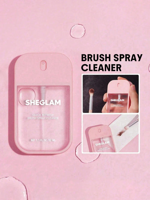 SHEGLAM Quick Refresh Brush Spray Cleaner 32Ml Brand Beauty Cosmetic Makeup For Women And Girls