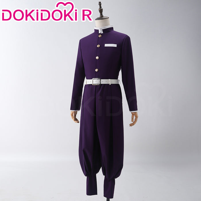 【Size XS-XL】DokiDoki-R Anime Cosplay  Women Purple Uniform Kimono Halloween