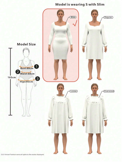 Slaydiva Sexy Casual Minimalist Versatile Sleeveless Thick Strap V-Neck Bodycon Mini Dress For Women, Summer Suitable For Going Out Chic Dress