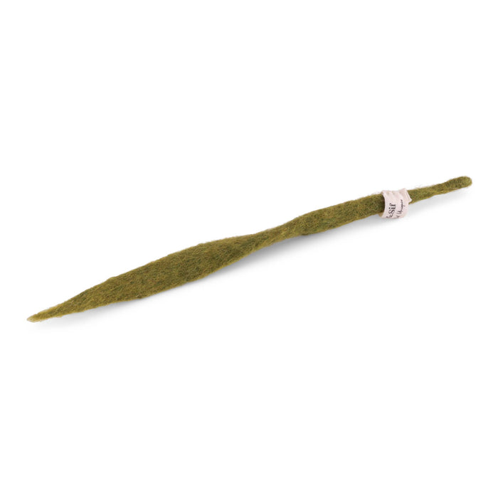 Small Felt Grass Straw, Green