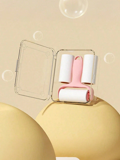 Small Tearable Lint Roller, Portable Household Cleaning Roller, High Adhesion Hair Removal Roller, Small Tearable Hair Remover, Clothing Hair Removal Roller, Tearable Hair Remover Suitable For Coats A