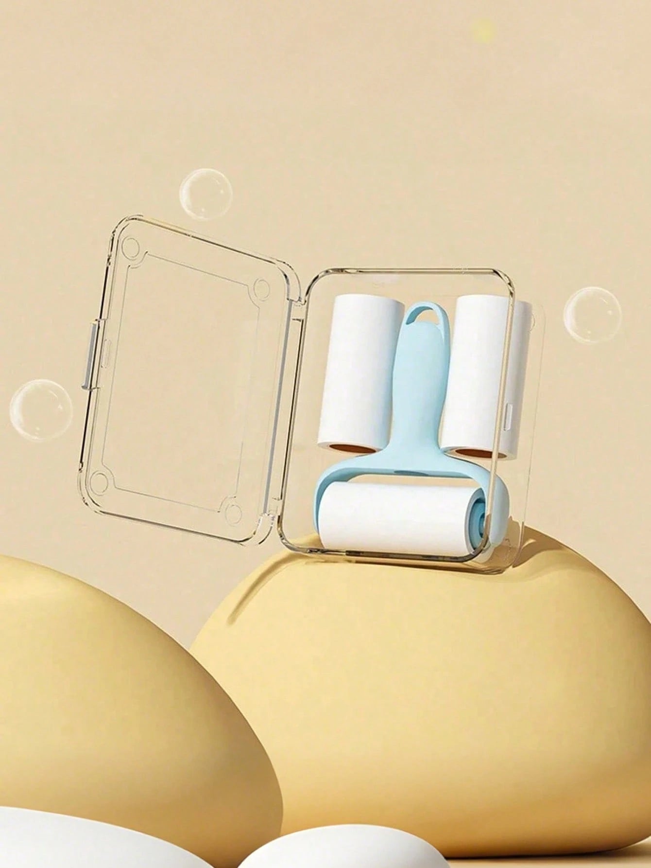 Small Tearable Lint Roller, Portable Household Cleaning Roller, High Adhesion Hair Removal Roller, Small Tearable Hair Remover, Clothing Hair Removal Roller, Tearable Hair Remover Suitable For Coats A