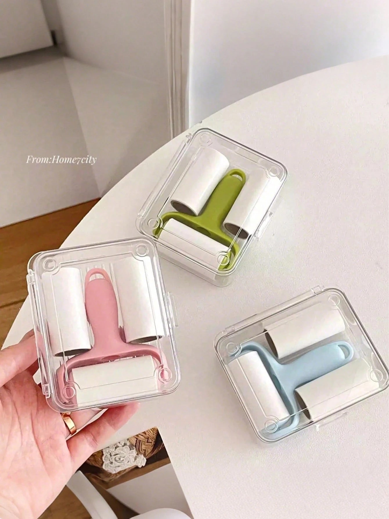 Small Tearable Lint Roller, Portable Household Cleaning Roller, High Adhesion Hair Removal Roller, Small Tearable Hair Remover, Clothing Hair Removal Roller, Tearable Hair Remover Suitable For Coats A