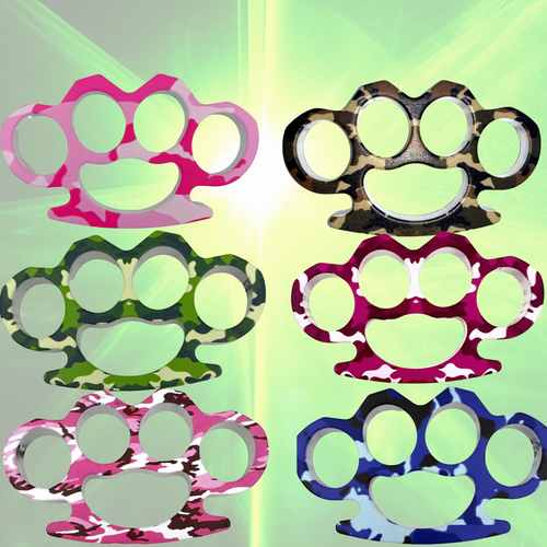 Solid Steel Knuckle Duster Brass Knuckle - Heavy Duty