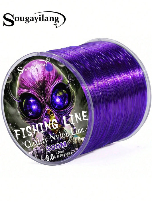 SOUGAYILANG New 100m-500m High Quality Nylon Fishing Line, Diameter: 0.14mm-0.50mm, Tensile Strength: 7lbs-38lbs, Low Water Absorption, High Abrasion Resistance, Suitable For Carp Fishing