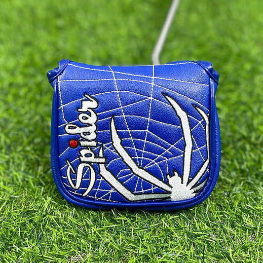 Spider Golf Club Head Cover, Golf Push Rod Cover, Fashionable Golf Club Cover, Suitable For Male And Female Outdoor Enthusiasts. Easy To Use Magnetic Closure, Waterproof Material, It Is A Golf Club Pr