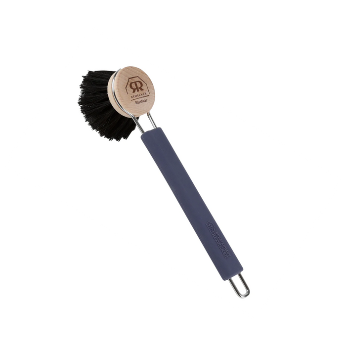 Stainless Steel and Silicone Handled Dish Brush