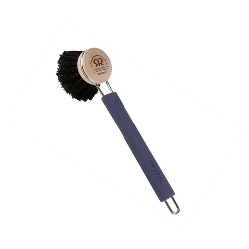 Stainless Steel and Silicone Handled Dish Brush