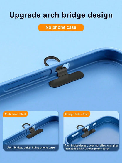 Stainless Steel Mini Spacer Clip Side Mount Connector For Phone