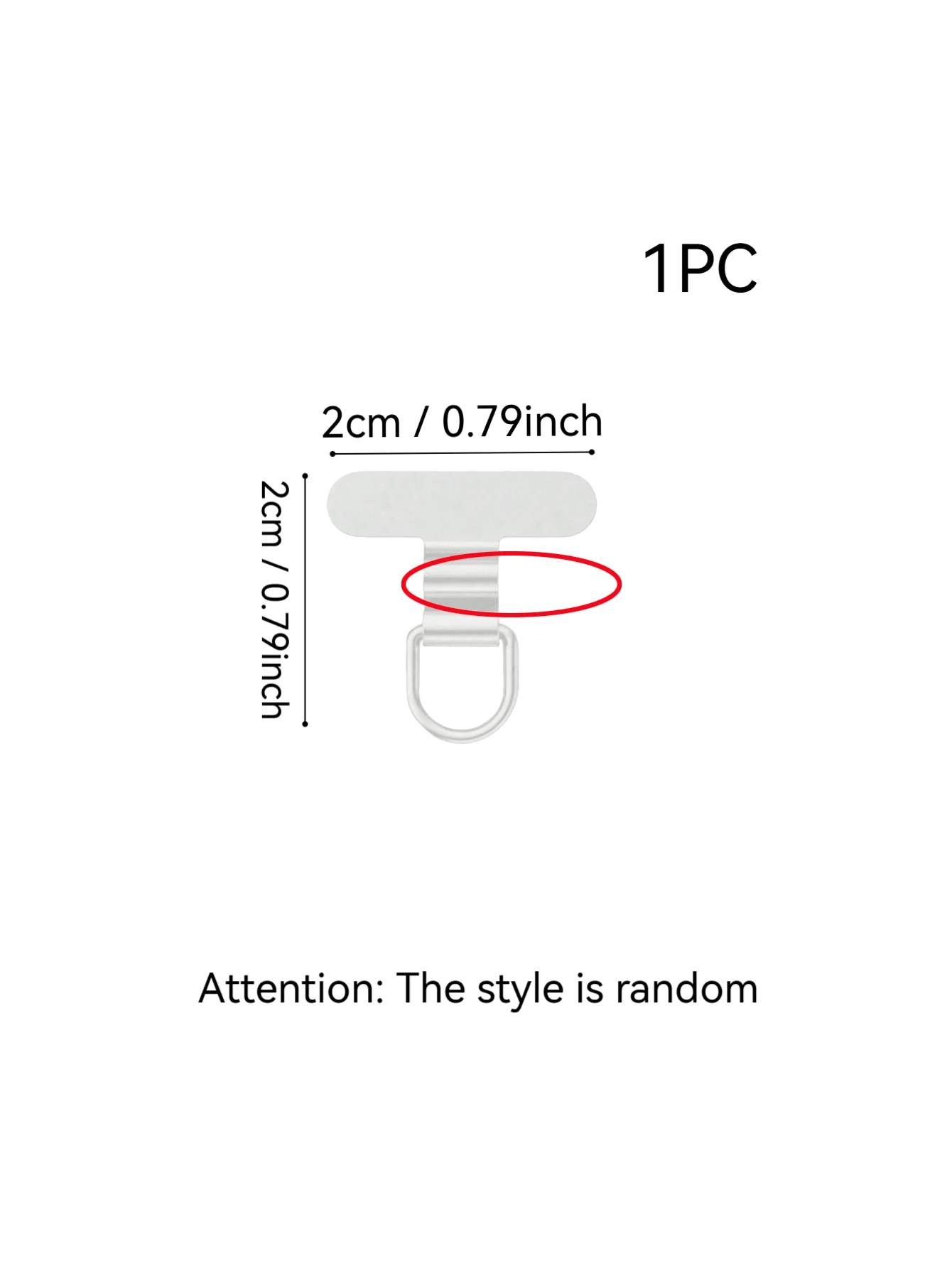 Stainless Steel Mini Spacer Clip Side Mount Connector For Phone