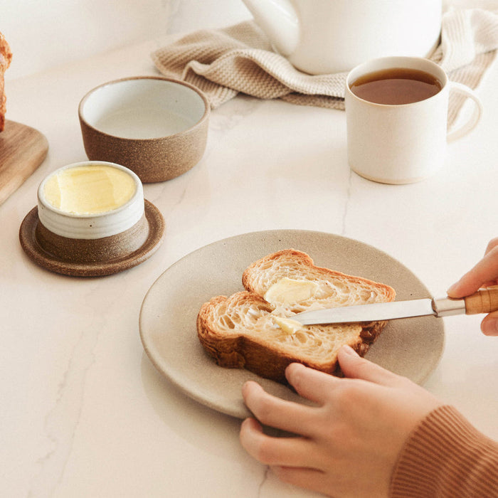 Stoneware French Butter Keeper