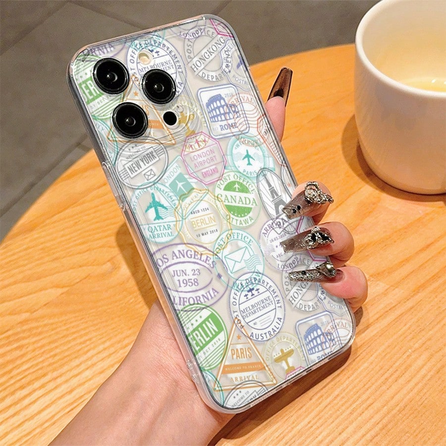 Stylish & Transparent TPU Phone Case, Compatible With Apple,/Redmi, Nothing, INFINIX Models, Ideal As Birthday Or Christmas Gift For Couples, Girlfriends, Daughters, Teens