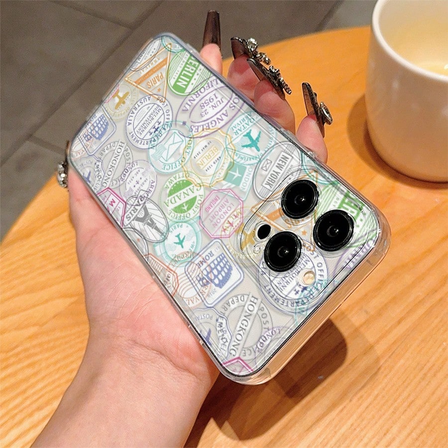 Stylish & Transparent TPU Phone Case, Compatible With Apple,/Redmi, Nothing, INFINIX Models, Ideal As Birthday Or Christmas Gift For Couples, Girlfriends, Daughters, Teens