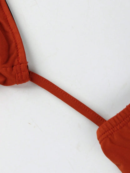 Summer Vacation Party Women's Outdoor Festival Celebration Dress, Waist Tie Sexy Street Wear Orange Dress Elegant