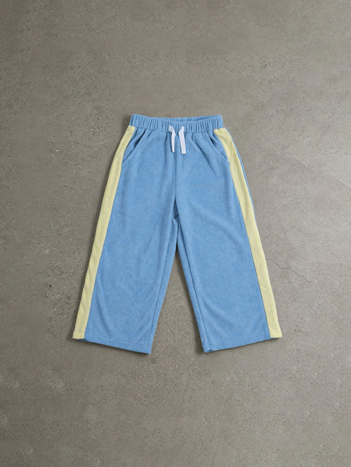 SUMWON Boys Comfort Elastic Waist Relaxed Fit Cargo Pants With Side Panel Details Casual Drawstring Pull On Bottoms