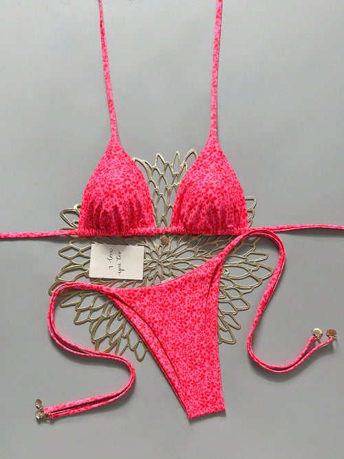 Swim Mod 2026 Spring/Summer Fashionable Sexy & Slimming Bikini Swimwear With Shell Decor, Ideal For Beach Vacation