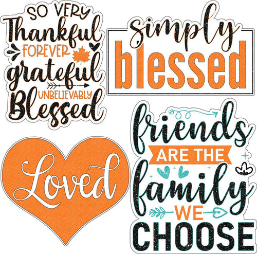 Thanksgiving Sayings Half Sheet