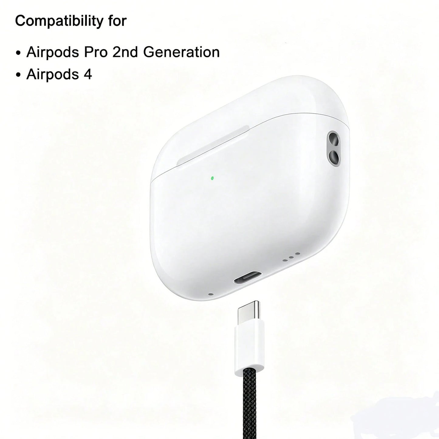 This USB-C To USB-C Data Cable Is Compatible With A Wide Range Of Smartphones And Bluetooth Headphones Equipped With Type-C Ports, Suitable For Desktop Office, Car Use, And Outdoor Activities. Compati