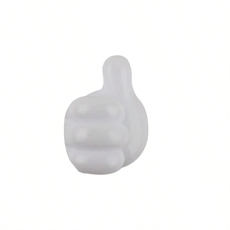 Thumb Hook Cable Organizer, Creative Cute Data Cable Management Holder, Desktop Tidy Tool, Thumb Stick Hook