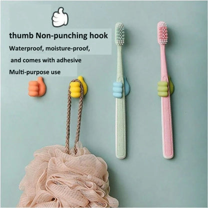 Thumb Hook Cable Organizer, Creative Cute Data Cable Management Holder, Desktop Tidy Tool, Thumb Stick Hook