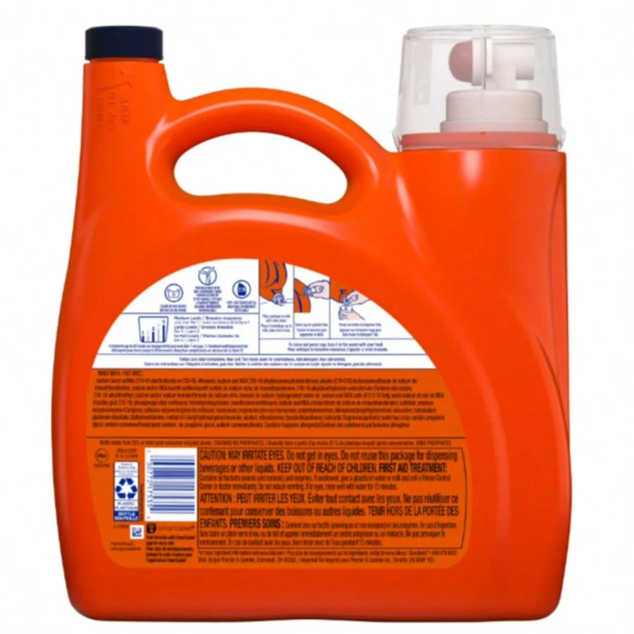 Tide Liquid Laundry Detergent + Ultra Downy April Fresh Scent 117 Fl Oz 83 Loads Softness & Fresh Clean Boost