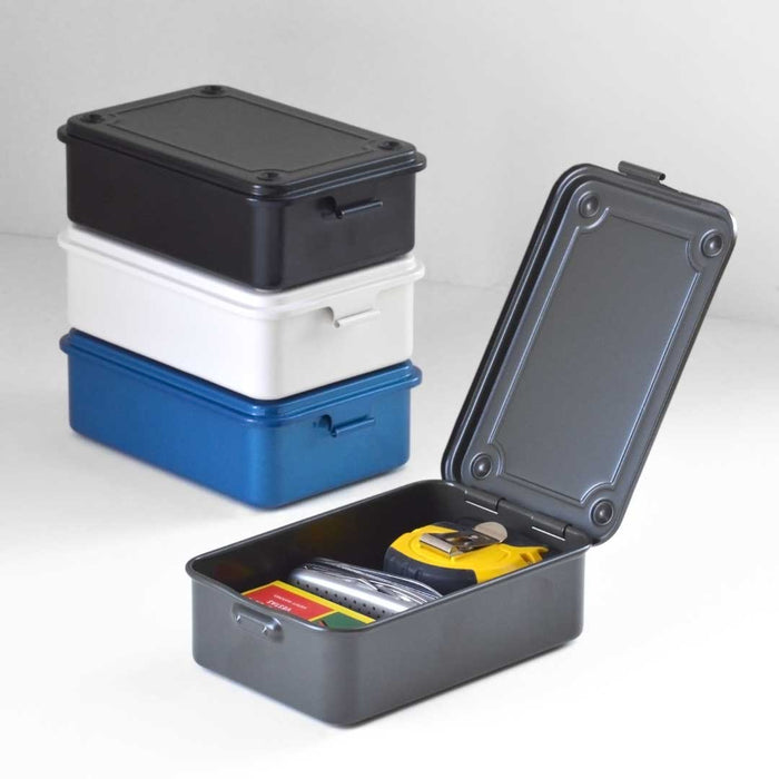 Toyo Steel Stackable Storage Box T-150, Indigo