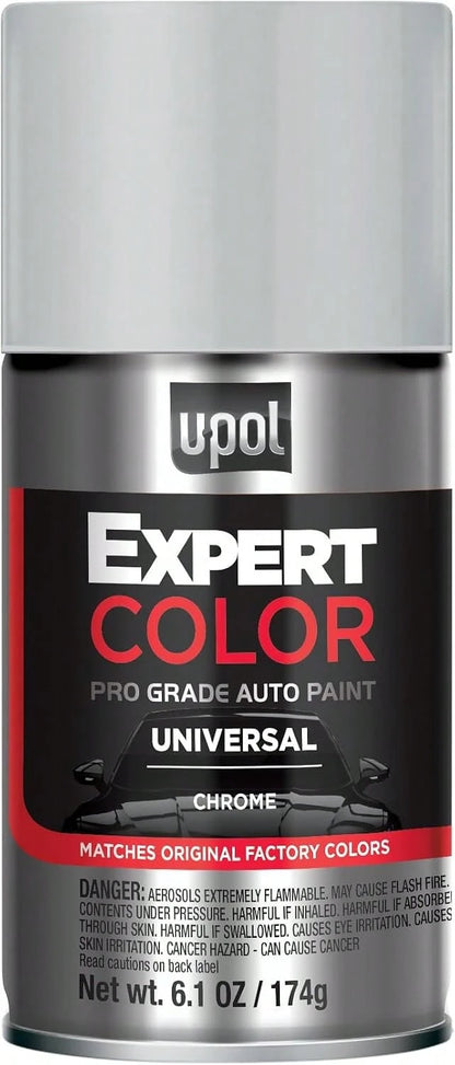 U-POL Expert Color Universal, Automotive Spray Paint, Professional Grade, Long-Lasting, Easy-To-Use, Flat Black