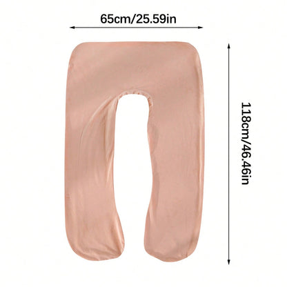 U-Shaped Maternity Pillow Pillow Cover Washable Removable Maternity Pillow Cover