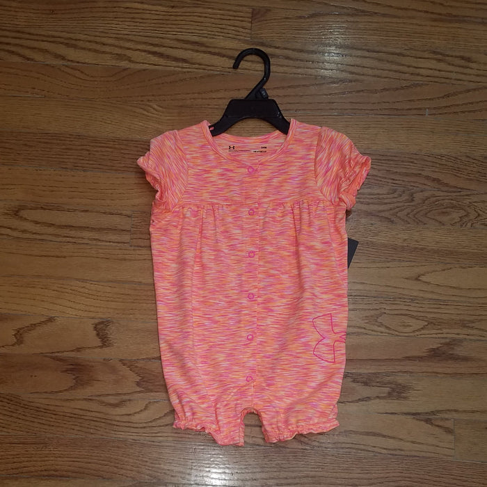 UA Organge multi short romper