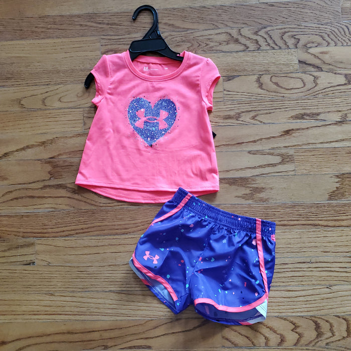 UA Speckle Heart 2Pc Set