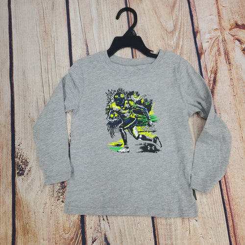 Under Armour Football Player Sketch L/S Tee