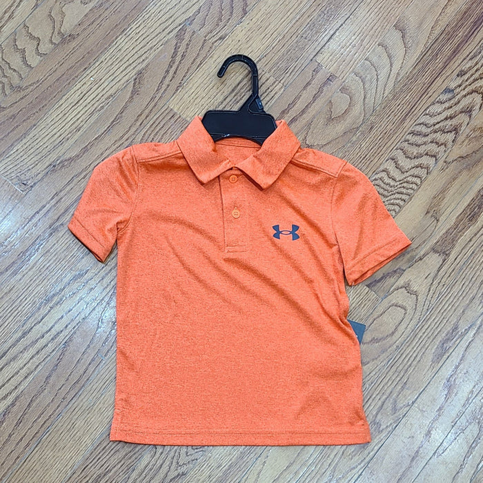 Under Armour Match Play Twist Polo- Orange