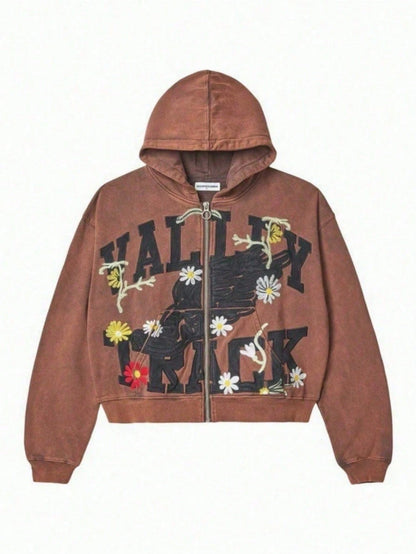 Unisex Hoodies 2026 Spring Summer New Arrival Casual Loose Fit Zip-Up Pullover Hoodie For Men & Women