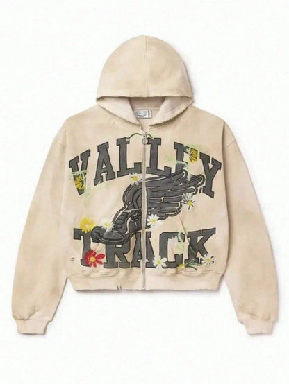 Unisex Hoodies 2026 Spring Summer New Arrival Casual Loose Fit Zip-Up Pullover Hoodie For Men & Women