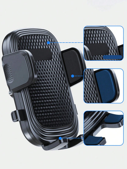 Universal Car Windshield Cellphone Mount Flexible Long Arm Mobile Phone Holder For Car 360 Degree Rotation Solder Compatible With IPhone, Android Phone, Gift For Birthday, Family, Friends Car Accessor