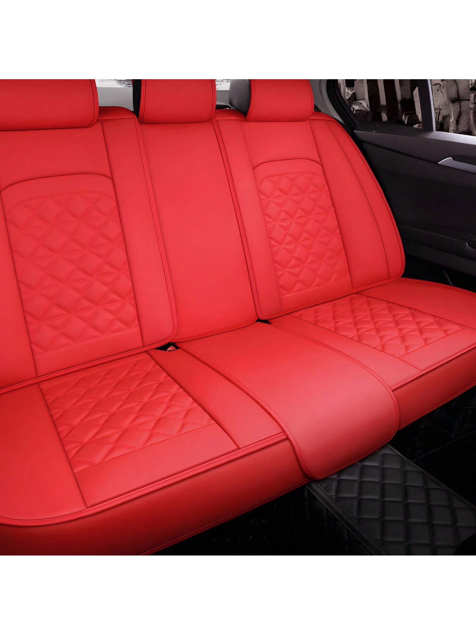 Universal Faux Leather Car 5 Seat Covers Full Set Protector For SUV Sedan Truck,Car Seat Cover Full Set,Car Accessories, C0103