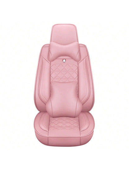 Universal Faux Leather Car 5 Seat Covers Full Set Protector For SUV Sedan Truck,Car Seat Cover Full Set,Car Accessories, C0103