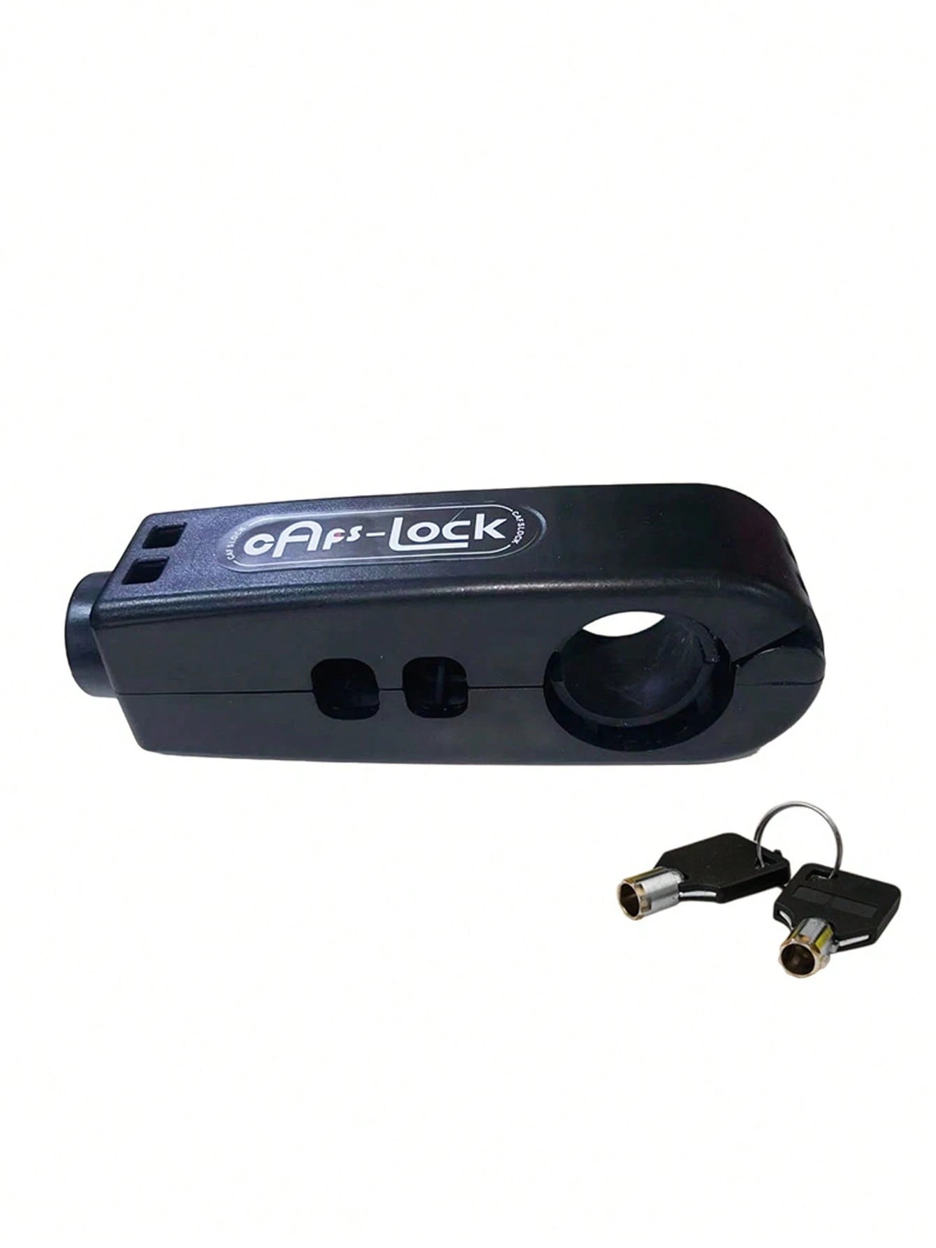 Universal Motorcycle Throttle Lock- Portable 3-Hole Handle Lock Suitable For Scooters, Electric Bicycles, Mopeds, Anti-Theft Clamp With Integrated Brake Lever, Black Adjustable Clamping Device- Ligh
