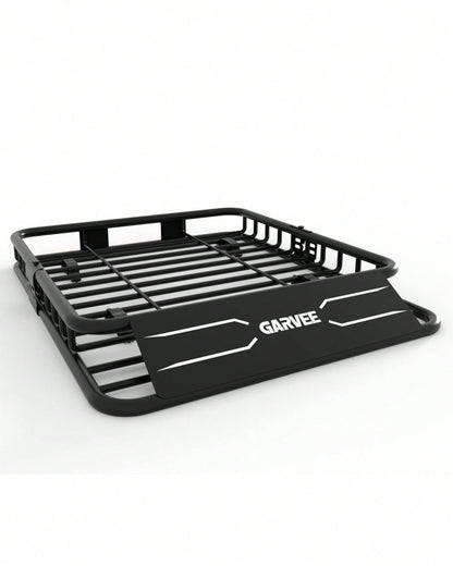 Universal Roof Rack Carrier Basket, 200 Lbs Capacity Car Cargo Rack With Extension Luggage Holder Basket Heavy Duty For SUVs, Trucks, Vehicles